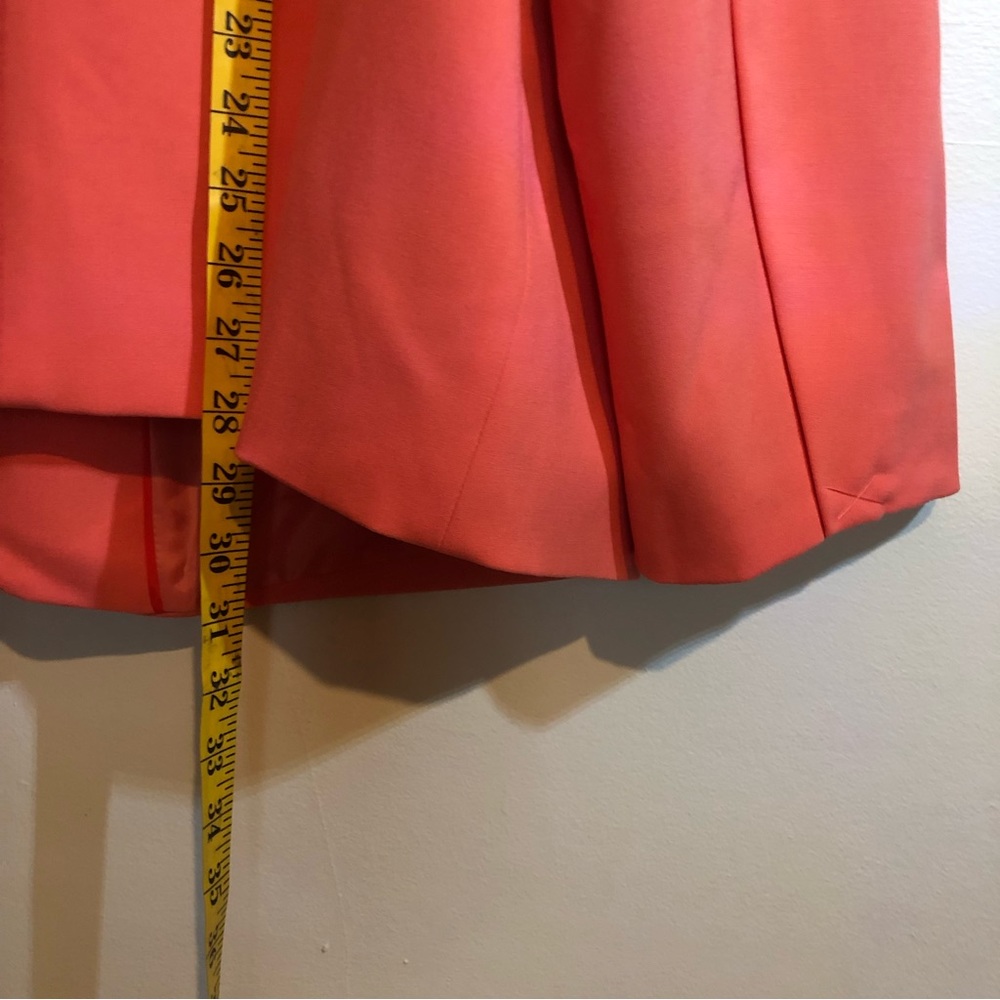 Vince Camuto Blazer in Peachy-Tangerine, size 24W. - Picture 6 of 11